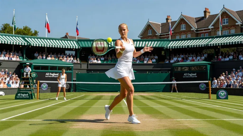 Noskova vence Mertens e alcança primeira semifinal em Wimbledon aos 21 anos